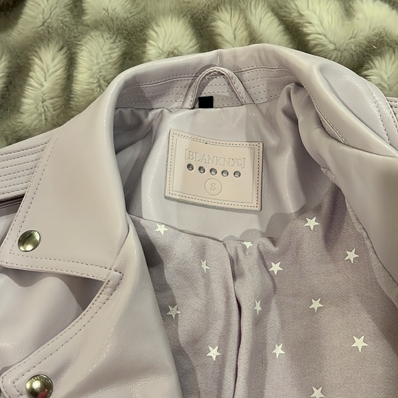NWOT Blank NYC Faux Leather Moto Jacket - Picture 8 of 9
